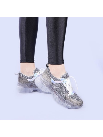 Pantofi sport dama Xiang gri - Img 5
