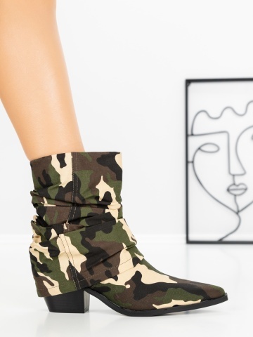 Ciocate dama army din material textil Egalrae - Img 5