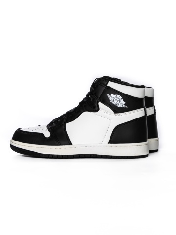 Pantofi sport barbati negri cu alb din piele ecologica si material textil Danilos - Img 4