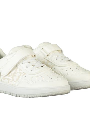 Pantofi sport copii albi din piele ecologica Rizza - Img 2