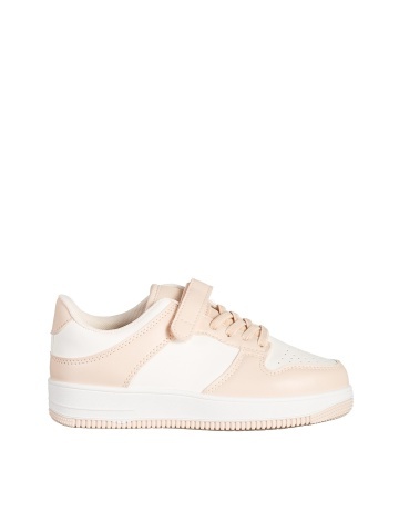 Pantofi sport copii roz cu alb din piele ecologica Neal - Img 4