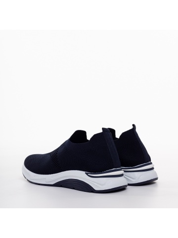 Pantofi sport dama albastri din material textil Sky - Img 2