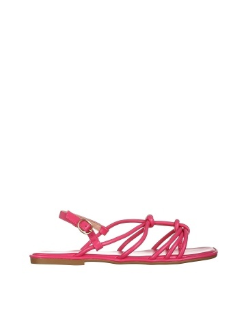 Sandale dama fuchsia din piele ecologica Shape - Img 6