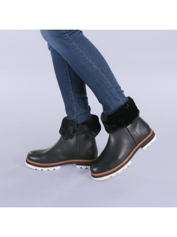 Cizme dama piele Opera negre