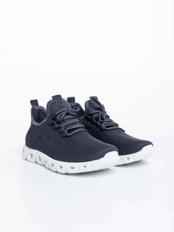 Pantofi sport barbati gri din material textil Astor - Img 4