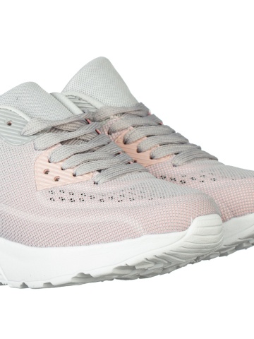 Pantofi sport copii Lillya roz cu gri - Img 2