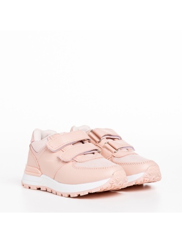Pantofi sport copii roz din material textil Darbie