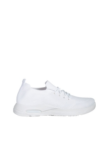 Pantofi sport dama albi din material textil Ricarda - Img 4