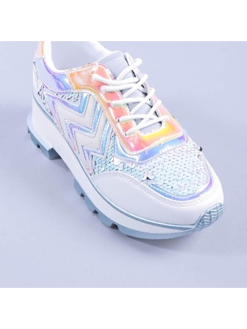 Pantofi sport dama Tereza albi - Img 5