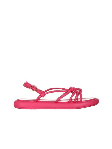 Sandale dama fuchsia din piele ecologica Beloved - Img 5