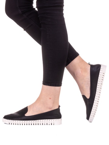 Espadrile dama Romy negre - Img 1