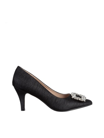 Pantofi dama negri din material textil Rylie - Img 4