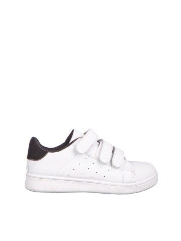 Pantofi sport copii Lamy albi cu negru - Img 3