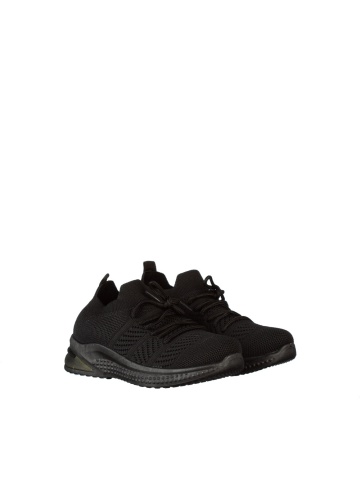 Pantofi sport copii negri din material textil Kimmy