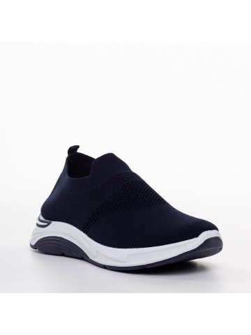 Pantofi sport dama albastri din material textil Sky