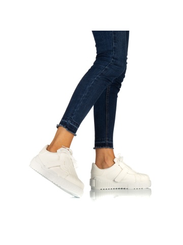 Pantofi sport dama Lumera albi