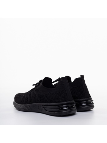 Pantofi sport dama negri din material textil Janelle - Img 2