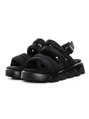Sandale fete negre Autina
