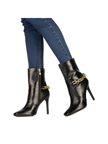 Botine dama Cyntia negre