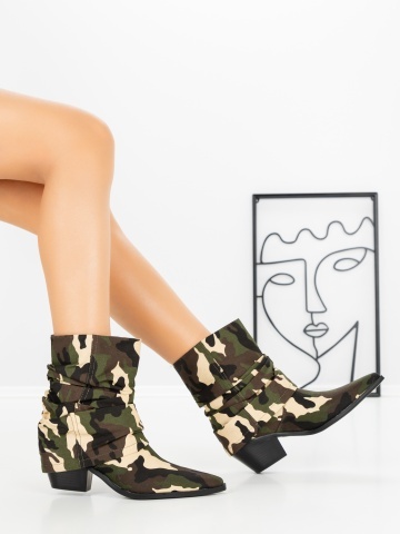 Ciocate dama army din material textil Egalrae - Img 6