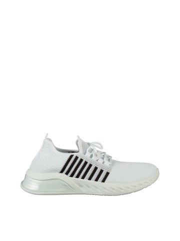 Pantofi sport barbati albi din material textil Dulis