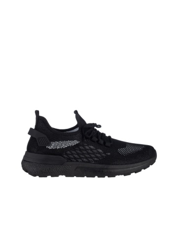 Pantofi sport barbati negri din material textil Tiago - Img 3