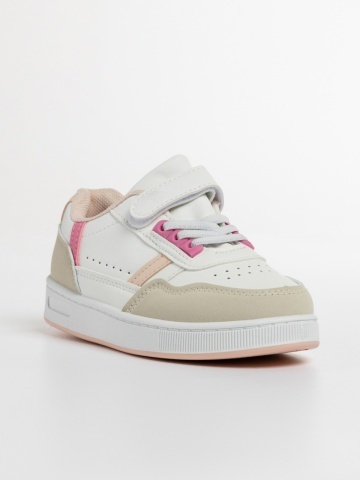 Pantofi sport copii roz din piele ecologica Camia