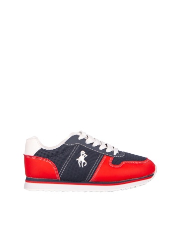 Pantofi sport dama Corny albastri cu rosu - Img 4
