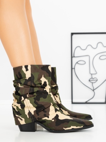 Ciocate dama army din material textil Egalrae - Img 3