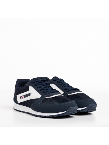 Pantofi sport barbati albastri din material textil Vencil