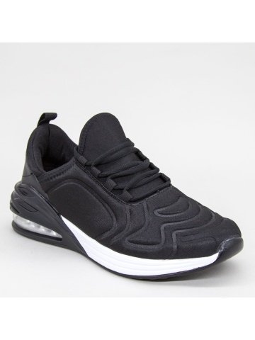 Pantofi sport barbati negri din material textil Chadron