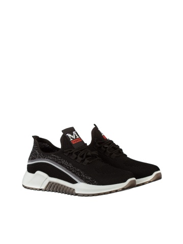 Pantofi sport barbati negri din material textil Mariz