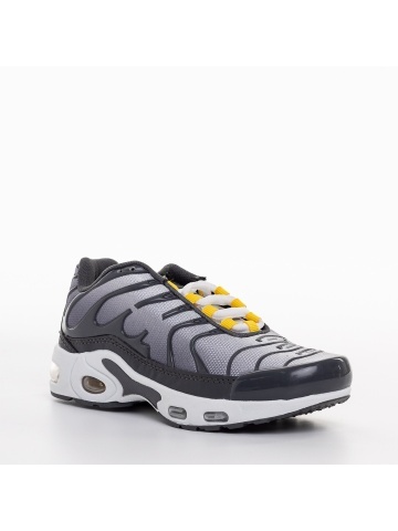 Pantofi sport copii gri din material textil Eliva