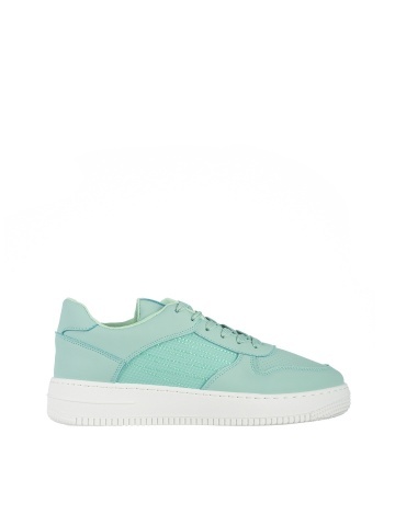 Pantofi sport dama albastri deschis din piele ecologica Birita - Img 4