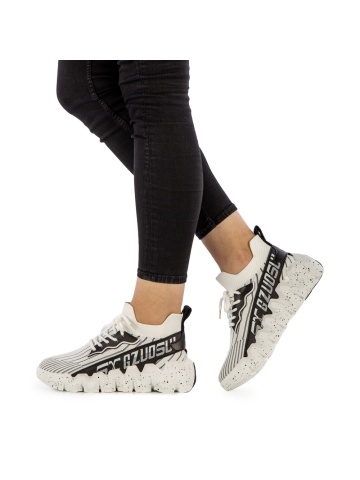 Pantofi sport dama Britany albi