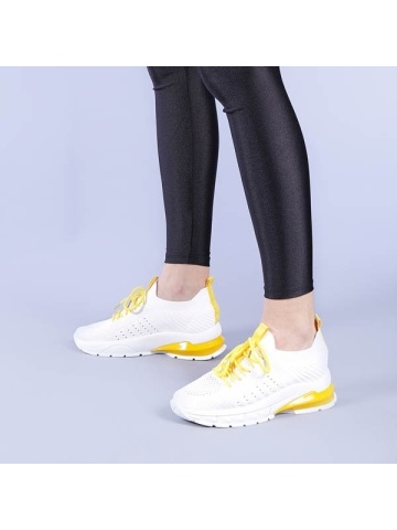 Pantofi sport dama Coralia galbeni