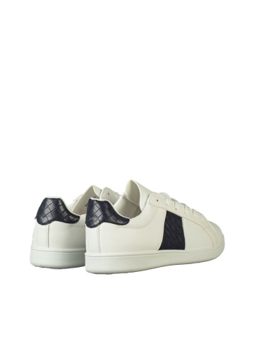 Pantofi sport dama Sezia albi cu albastru - Img 3