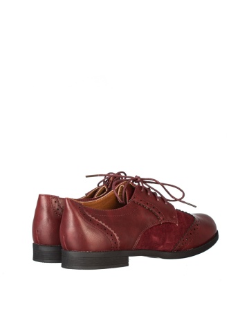 Pantofi dama casual Caseza grena - Img 3