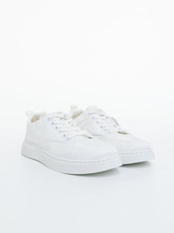 Pantofi sport barbati albi din material textil Arhan - Img 2