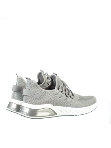 Pantofi sport barbati gri din material textil Riddel - Img 3