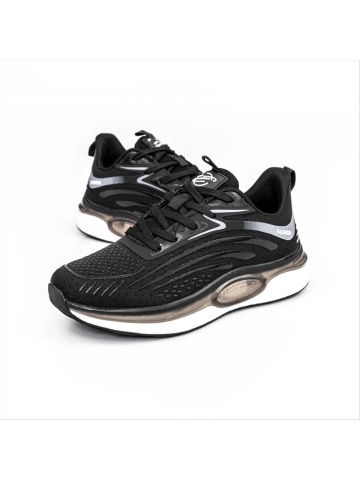 Pantofi sport barbati negri material textil Andrevo - Img 2