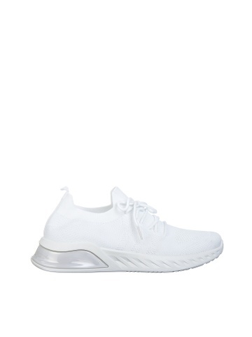 Pantofi sport dama albi din material textil Kyla - Img 4