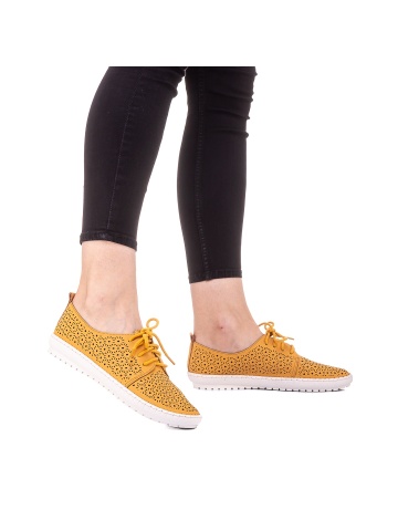 Pantofi sport dama Mya galbeni