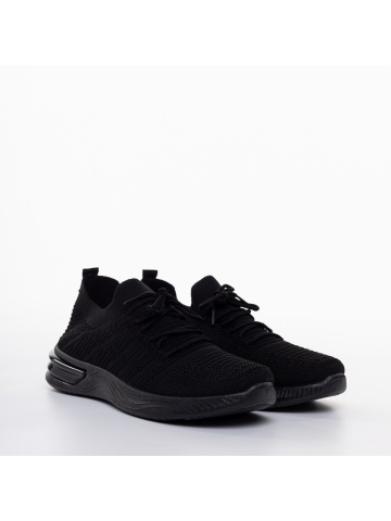 Pantofi sport dama negri din material textil Janelle - Img 3