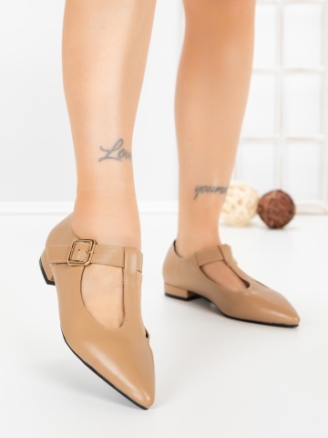 Balerini dama kaki din piele ecologica Cirevana