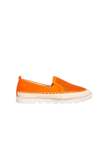 Espadrile dama Iovi portocalii - Img 3