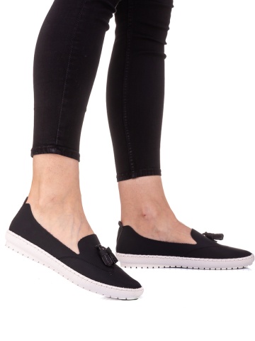 Espadrile dama Teona negre - Img 2