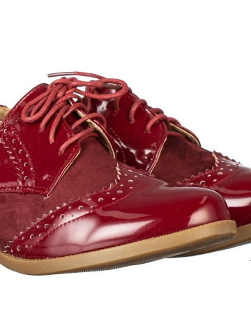 Pantofi casual dama Claire grena - Img 2