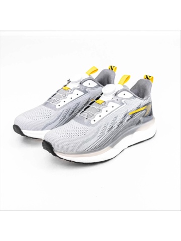 Pantofi sport barbati gri material textil Auredi