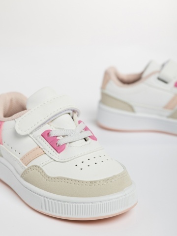 Pantofi sport copii roz din piele ecologica Camia - Img 3